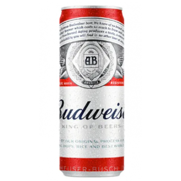 Cerveja Budweiser Lata 350ml