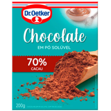 Chocolate Em Pó Dr. Oetker 70% Cacau 200g
