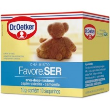 Chá Misto Erva Doce, Cidreira e Camomila Dr. Oetker 10g