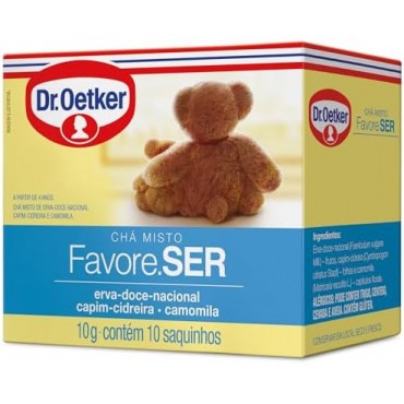 Chá Misto Erva Doce, Cidreira e Camomila Dr. Oetker 10g