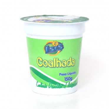 Coalhada Desnatada Com Adoçante Isis 150g