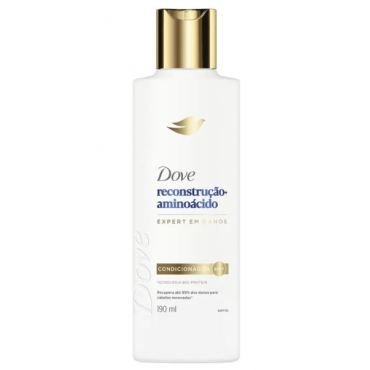 Condicionador Dove Reconstrução Aminoácido Frasco 190ml 