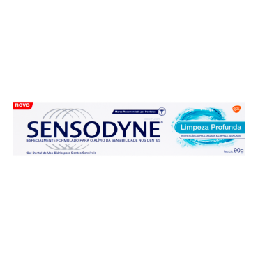 Creme Dental Sensodyne Limpeza Profunda 90g