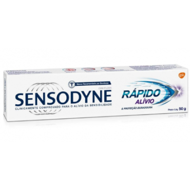 Creme Dental Sensodyne Rápido Alívio 50g