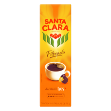 Cápsula de Café Filtrado Classico Santa Clara 10 unid