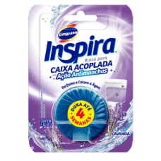 Detergente Sanitário Bloco para Caixa Acoplada Lavanda Inspira 1und.