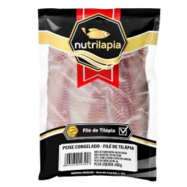 Filé de Peixe Tilápia Nutrilapia 800g