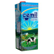 Leite Cemil Desnatado 1L