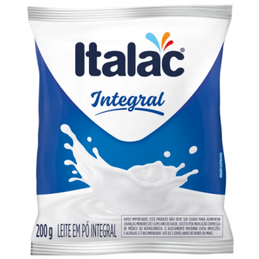 Leite em Pó Integral Italac 200g