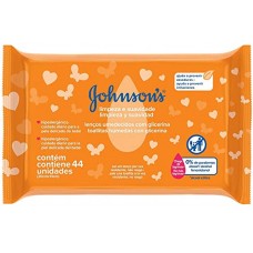 Lenços Umedecidos Johnsons Limpeza e Suavidade 44 Und