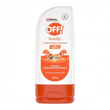 Loção Repelente de Mosquitos e Insetos Off 200ml