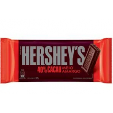 Barra De Chocolate Meio Amargo 40% Cacau Hershey´s 87g