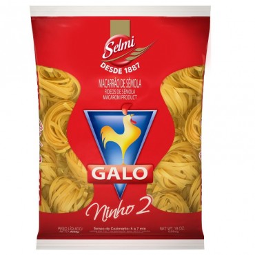 Macarrão Galo Ninho 500g