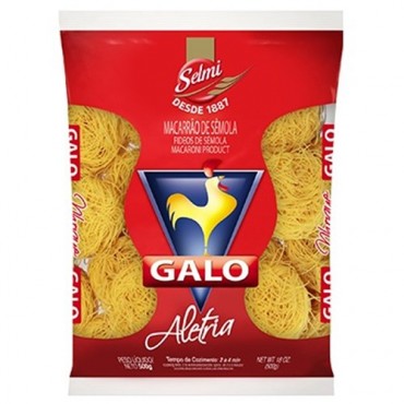 Macarrão Galo Semola Aletria 500g
