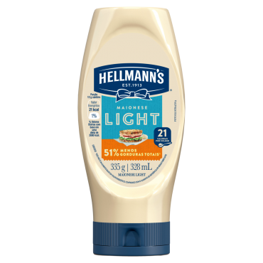 Maionese Hellmanns Light 335g
