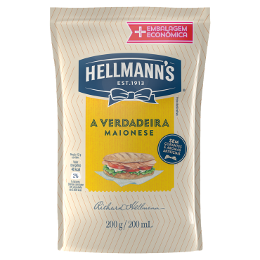 Maionese Hellmanns Sachet 200g