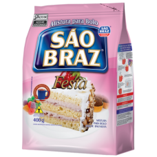 Mistura para Bolo Festa São Braz 400g