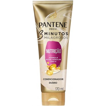 Pantene Condicionador 3 Minutos Milagrosos Nutrição 170ml