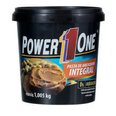 Pasta de Amendoim Integral Zero PowerOne 1kg 