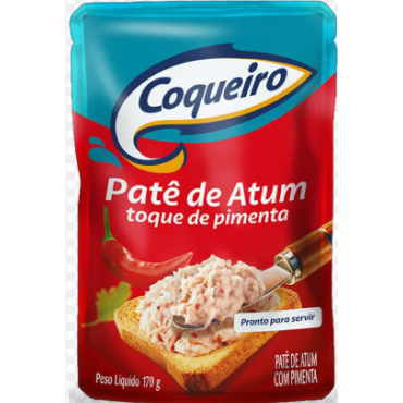 Patê de Atum Coqueiro com Toque de Pimenta 170g 