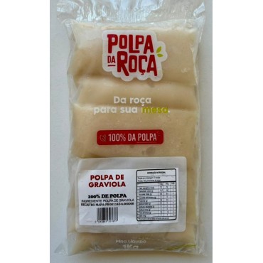 Polpa da Roça Graviola 1kg