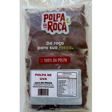 Polpa da Roça Uva 1kg