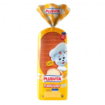 Pão Forma Plusvita Tradicional 480g