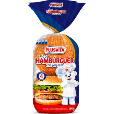 Pão Plus Vita Hambúrguer com Gergelim 280g