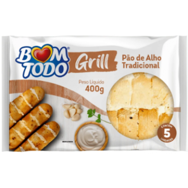 Pão de Alho Bom Todo 400g