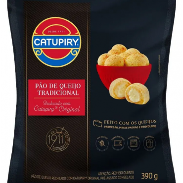 Pão de Queijo Tradicional Catupiry 390g