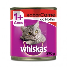 Ração Whiskas Carne ao Molho 290g