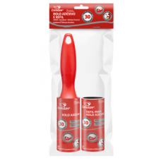 Rolo Adesivo Tira-Pelos Condor 10cm x 5m 30 Folhas + Refil