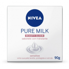 Sabonete Nivea Pure Milk Sensitive 90g 