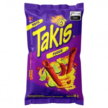 Salgadinhos Takis Fuego 56g