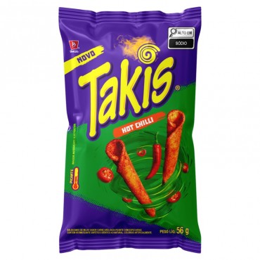 Salgadinhos Takis Hot Chilli 56g