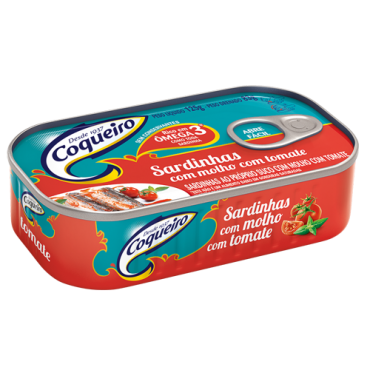 Sardinha ao Molho de Tomate Coqueiro 125g