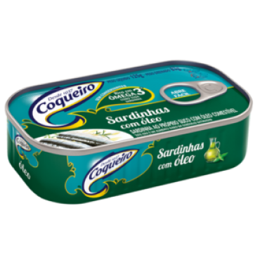 Sardinha em Óleo Coqueiro Lata 125g
