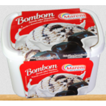 Sorvete Mareni Bombom 2L