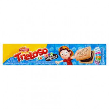Bis. Recheio de Chocolate Suíço Vitarella Treloso Clubinho 130g