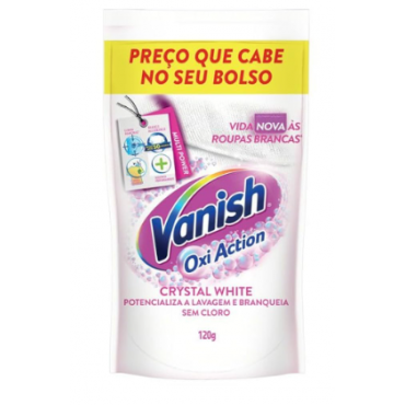 Vanish Tira Manchas Crystal Wite Sache 120g