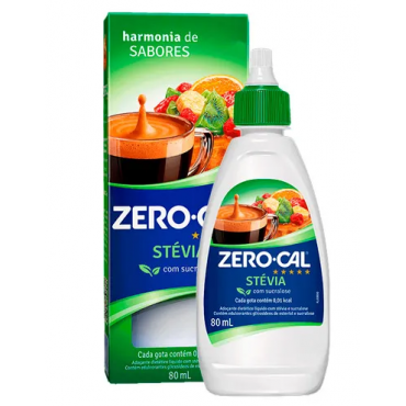 Adoçante Zero Cal Stévia 80ml