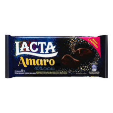 Barra de Chocolate Lacta Amaro 40% Cacau 90g