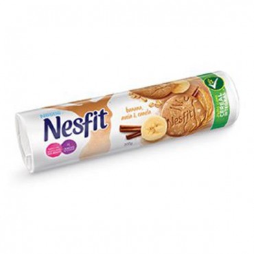 Biscoito Nestlé Nesfit Banana Aveia e Canela 160g