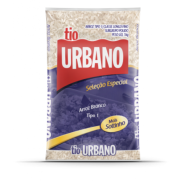 Arroz Branco Tio Urbano 1Kg