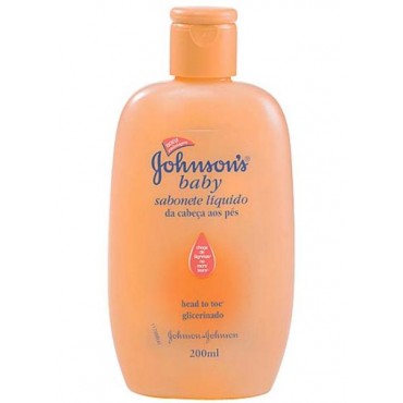 Sabonete Líquido Johnsons Baby Da Cabeça aos Pés 200ml