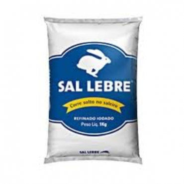 Sal Refinado Lebre 1Kg