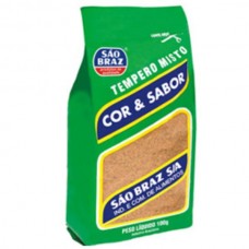 Tempero Misto cor e sabor São Braz 100g