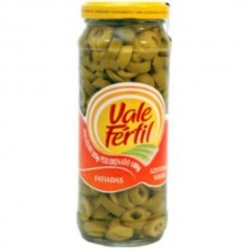 Azeitonas Verdes Fatiadas Vale Fértil Vd 335g