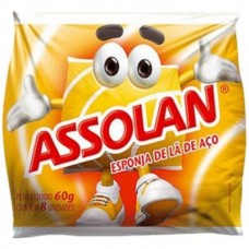 Esponja de Lã de Aço Assolan 45g