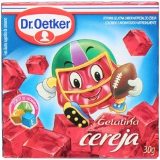 Gelatina em Pó Cereja Dr. Oetker 30g